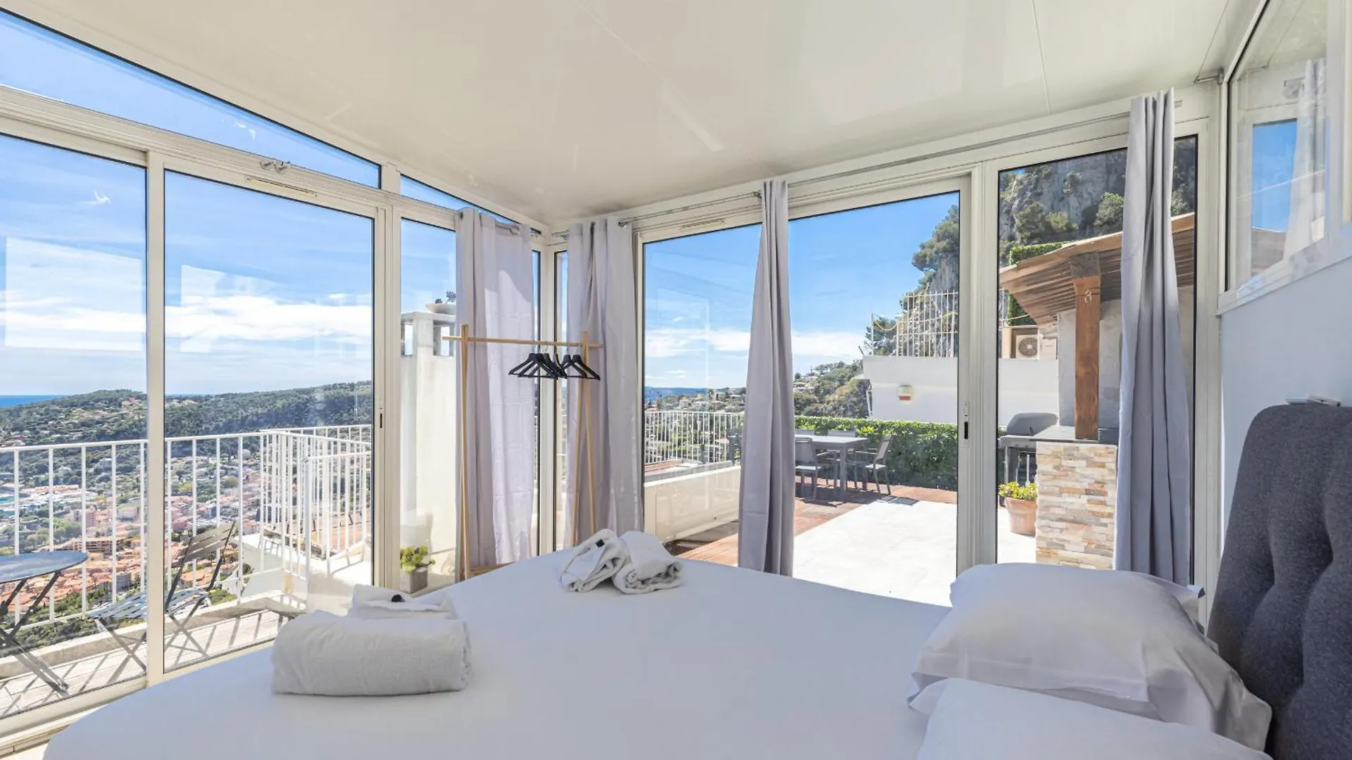 Appartamento 73 Corne D Or - Toit Terrasse - Vue Mer Panoramique - Jaccuzzi Villefranche-sur-Mer Francia