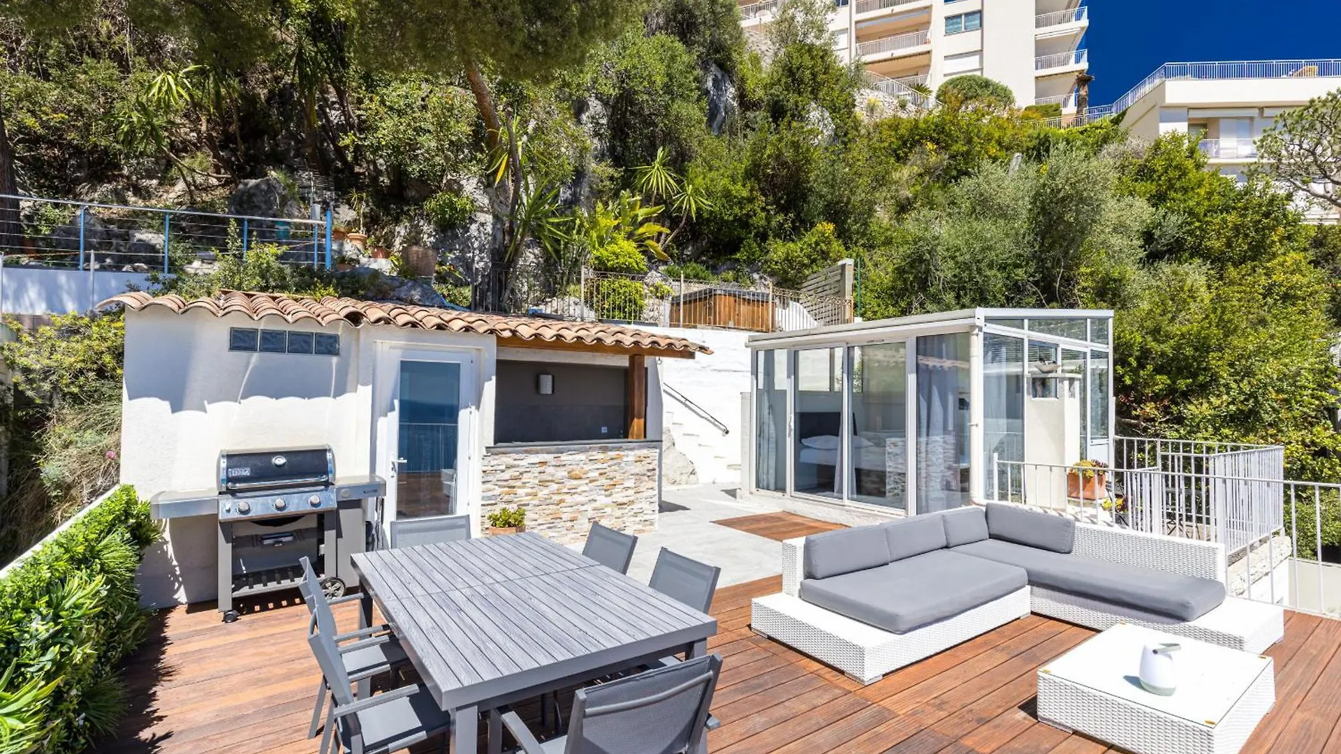 73 Corne D Or - Toit Terrasse - Vue Mer Panoramique - Jaccuzzi Villefranche-sur-Mer